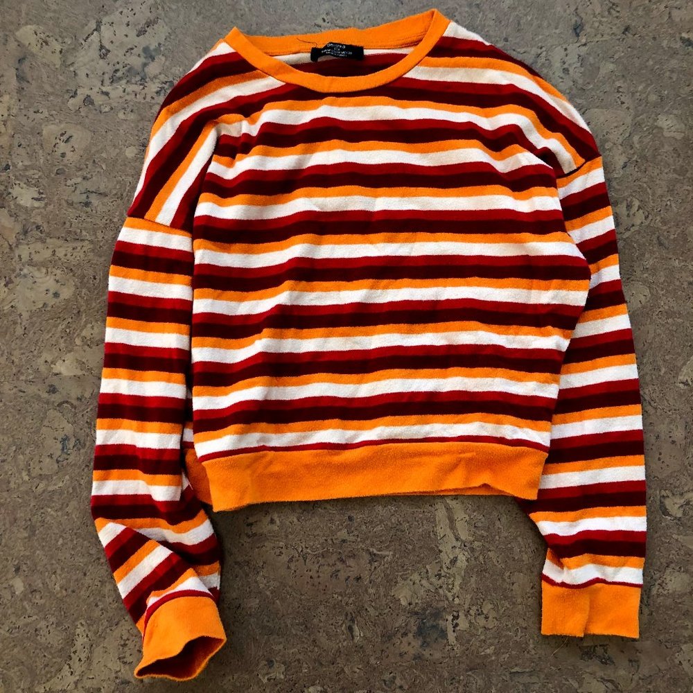 Retro Striped Autumn Sweater